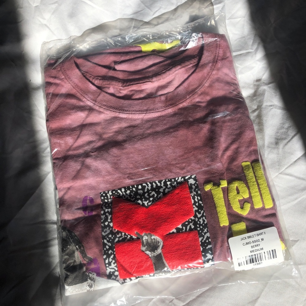 Travis Scott Cactus Jack McDonalds Smile T-Shirt